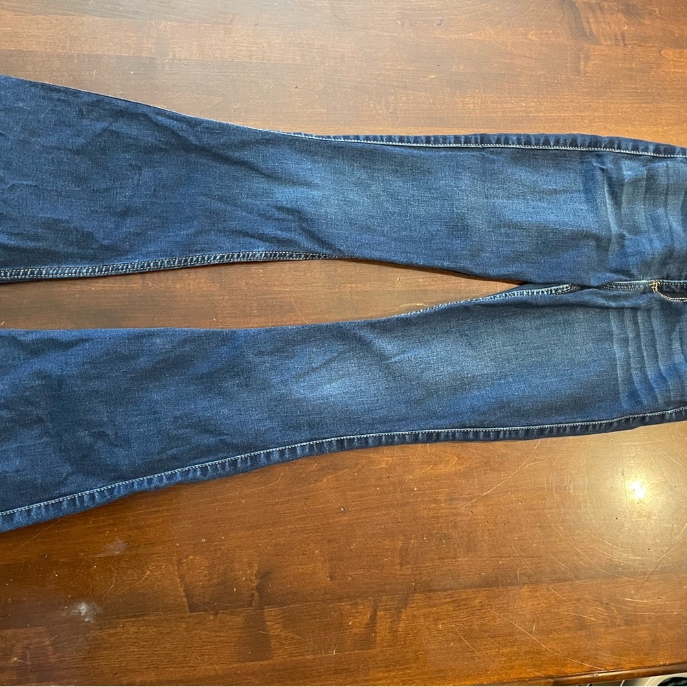 Hollister Women's High Rise Jeans - Dark Blue